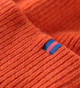 Wool Beanie - Florida Orange